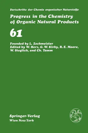  Fortschritte der Chemie organischer Naturstoffe / Progress in the Chemistry of Organic Natural Products | Buch |  Sack Fachmedien