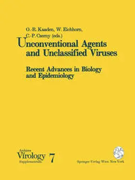 Kaaden / Eichhorn / Czerny |  Unconventional Agents and Unclassified Viruses | eBook | Sack Fachmedien