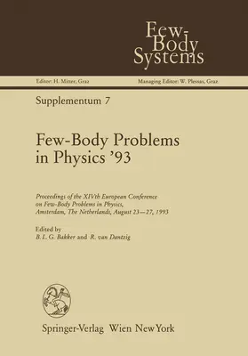 Dantzig / Becker |  Few-Body Problems in Physics '93 | Buch |  Sack Fachmedien