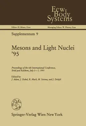 Adam / Dobes / Dolejsi | Mesons and Light Nuclei '95 | Buch | 978-3-7091-9455-3 | sack.de