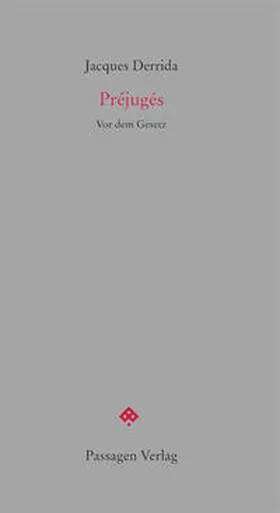 Derrida / Engelmann |  Préjugés | Buch |  Sack Fachmedien