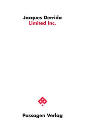 Derrida |  Limited Inc. | Buch |  Sack Fachmedien