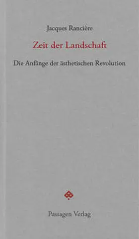 Rancière / Rancie`re / Engelmann |  Zeit der Landschaft | Buch |  Sack Fachmedien