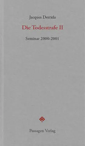 Derrida / Engelmann |  Die Todesstrafe II | eBook | Sack Fachmedien