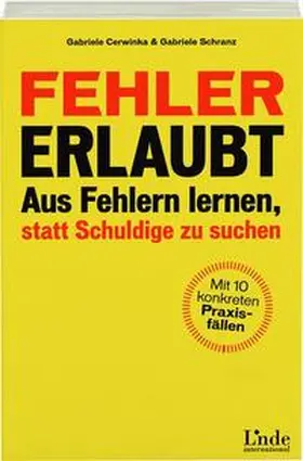 Cerwinka / Schranz |  Fehler erlaubt | Buch |  Sack Fachmedien
