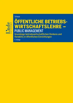 Schauer |  Öffentliche Betriebswirtschaftslehre - Public Management | eBook | Sack Fachmedien