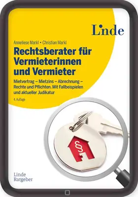 Markl / Pfeiffer |  Rechtsberater für Vermieterinnen und Vermieter | eBook | Sack Fachmedien
