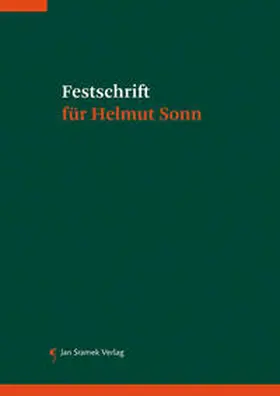 Beetz / Alge / Pawloy |  Festschrift für Helmut Sonn | Buch |  Sack Fachmedien