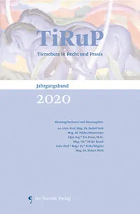 Feik / Hintermayr / Persy |  TiRuP - Tierschutz in Recht und Praxis | Buch |  Sack Fachmedien