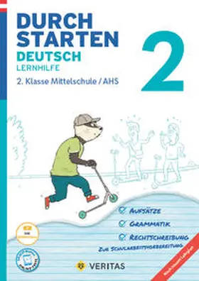 Hofer / Rasser / Schützeneder |  Durchstarten 2. Klasse - Deutsch Mittelschule/AHS - Lernhilfe | Buch |  Sack Fachmedien