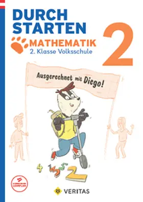 Puff |  Durchstarten 2. Klasse - Volksschule - Auf alle Fälle mit Diego! Mathematik - Übungsbuch | Buch |  Sack Fachmedien