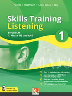 Puchta / Holzmann / Lewis-Jones |  Skills Training | Listening 1 (Lehrplan 2023) | Buch |  Sack Fachmedien