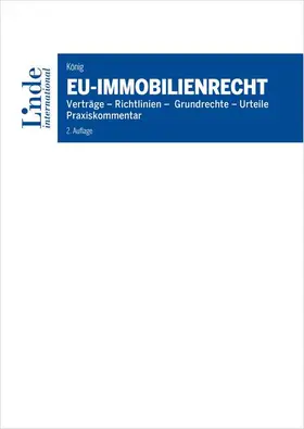 König |  EU-Immobilienrecht | Buch |  Sack Fachmedien