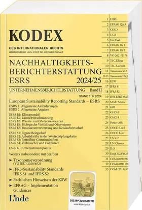 Gedlicka / Bakel-Auer / Strakova |  KODEX Nachhaltigkeitsberichterstattung - ESRS | Buch |  Sack Fachmedien