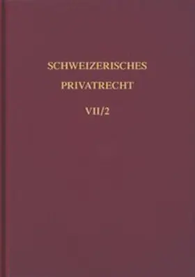 Vischer (†) / Amonn / Hofstetter |  Bd. VII/2: Obligationenrecht. Besondere Vertragsverhältnisse 2. Halbband | Buch |  Sack Fachmedien