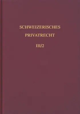 Grossen (†) / Stettler |  Bd. III/2: Familienrecht. Zweiter Teilband | Buch |  Sack Fachmedien