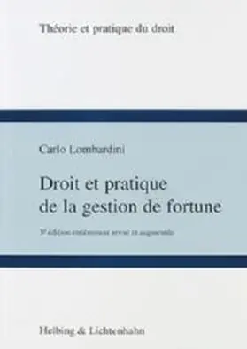 Lombardini |  Droit et pratique de la gestion de fortune | Buch |  Sack Fachmedien