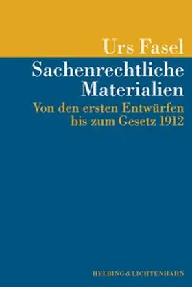 Fasel |  Sachenrechtliche Materialien | Buch |  Sack Fachmedien