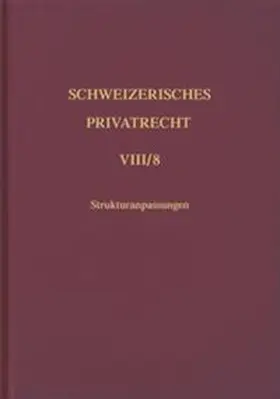 Beretta |  Bd. VIII/8: Strukturanpassungen | Buch |  Sack Fachmedien