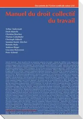 Andermatt / Bianchi / Bruchez |  Droit collectif du travail | Buch |  Sack Fachmedien