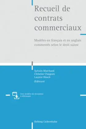 Marchand / Babel Casutt / Chappuis |  Recueil de contrats commerciaux | Buch |  Sack Fachmedien