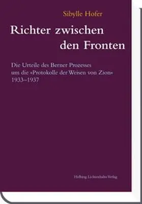 Hofer |  Richter zwischen den Fronten | Buch |  Sack Fachmedien