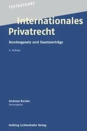 Bucher | Internationales Privatrecht | Buch | 978-3-7190-3403-0 | www2.sack.de