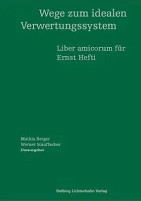 Stauffacher / Berger |  Wege zum idealen Verwertungssystem | Buch |  Sack Fachmedien