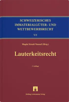 Streuli-Youssef / Alder / Dal Molin |  Lauterkeitsrecht | Buch |  Sack Fachmedien