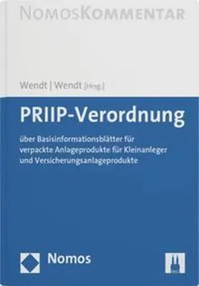 Wendt |  PRIIP-Verordnung | Buch |  Sack Fachmedien