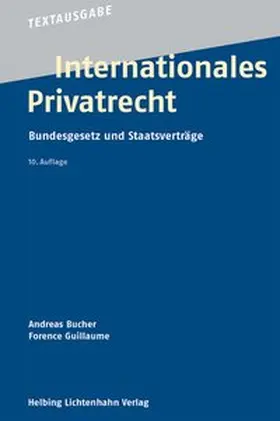 Bucher / Guillaume | Internationales Privatrecht | Buch | 978-3-7190-3989-9 | www2.sack.de