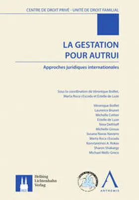 Boillet / Roca i Escoda / de Luze |  La gestation pour autrui | Buch |  Sack Fachmedien