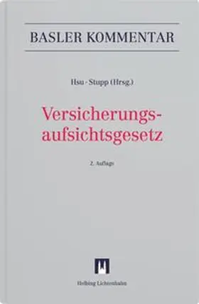 Hsu / Stupp / Appenzeller |  Versicherungsaufsichtsgesetz (VAG) | Buch |  Sack Fachmedien