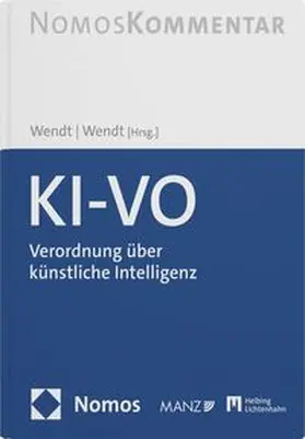 Wendt |  Artificial Intelligence Act | Buch |  Sack Fachmedien