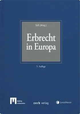 Süß / Berger-Steiner / Bormann |  Erbrecht in Europa | Buch |  Sack Fachmedien