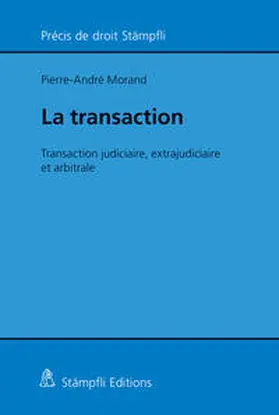 Morand |  La transaction | Buch |  Sack Fachmedien