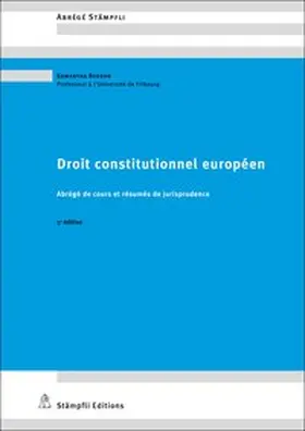 Besson |  Droit constitutionnel européen | Buch |  Sack Fachmedien