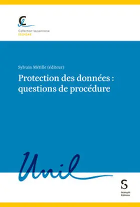 Métille |  Protection des données : questions de procédure | eBook | Sack Fachmedien