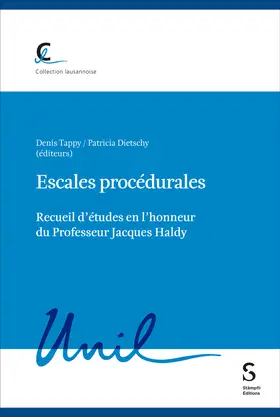 Tappy / Dietschy |  Escales procédurales | Buch |  Sack Fachmedien
