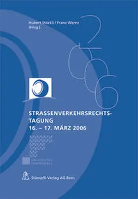 Stöckli / Werro |  Strassenverkehrsrechtstagung | Buch |  Sack Fachmedien