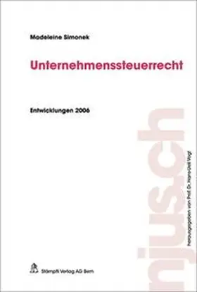 Simonek |  Unternehmenssteuerrecht | Buch |  Sack Fachmedien