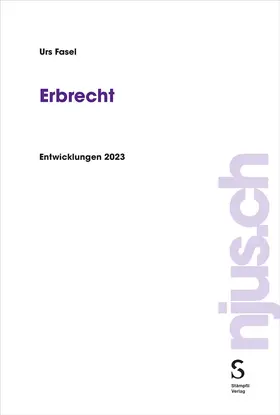 Fasel |  Erbrecht | Buch |  Sack Fachmedien