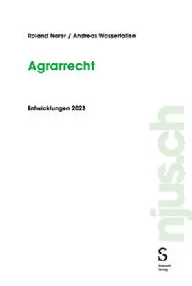 Norer / Wasserfallen |  Agrarrecht | eBook | Sack Fachmedien
