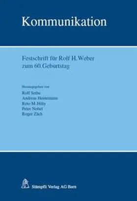 Sethe / Heinemann / Hilty |  Kommunikation | Buch |  Sack Fachmedien