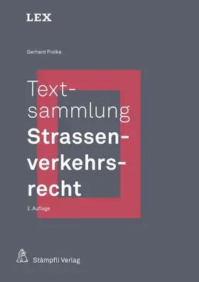 Fiolka |  Textsammlung Strassenverkehrsrecht | eBook | Sack Fachmedien