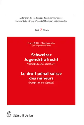 Bettina / Franz |  Schweizer Jugendstrafrecht / Le droit pénal des mineurs | eBook | Sack Fachmedien