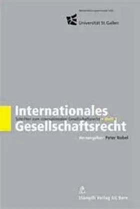 Nobel |  Internationales Gesellschaftsrecht | Buch |  Sack Fachmedien