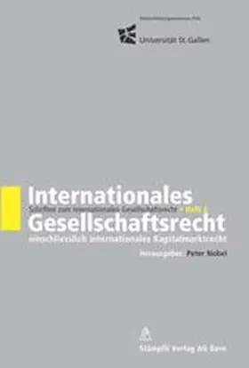 Nobel |  Internationales Gesellschaftsrecht | Buch |  Sack Fachmedien