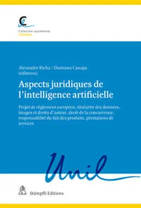 Canapa / Richa |  Aspects juridiques de l'intelligence artificielle | eBook | Sack Fachmedien
