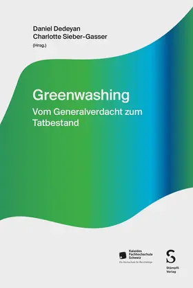 Dedeyan / Sieber-Gasser |  Greenwashing | Buch |  Sack Fachmedien